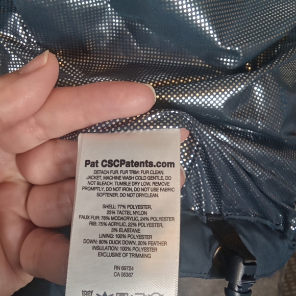 Columbia Omni heat puffer hood coat women's XXLARGE - Picture 5 of 11